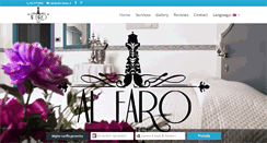 Desktop Screenshot of alfarohotel.it